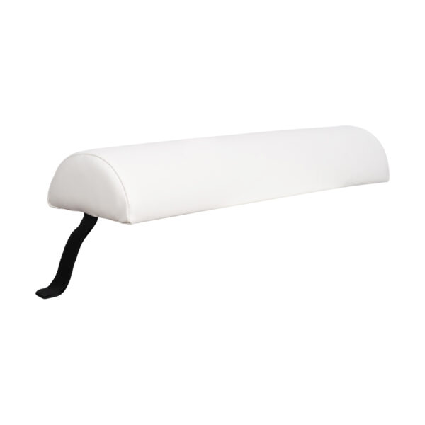 7640344757432 Coussin de massage demi lune Half Bolster blanc