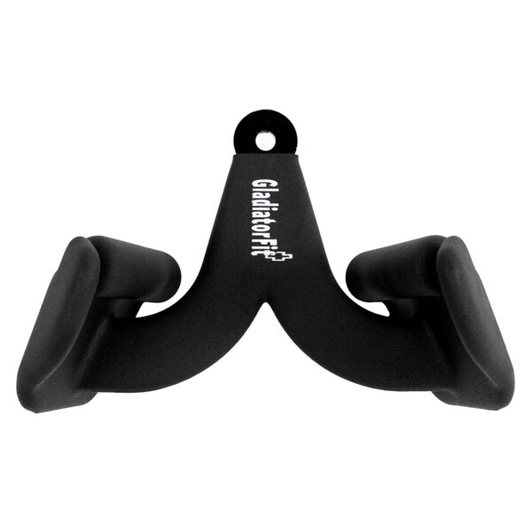 Poignée neutre ergonomique en acier pour tirage à la poulie GladiatorFit