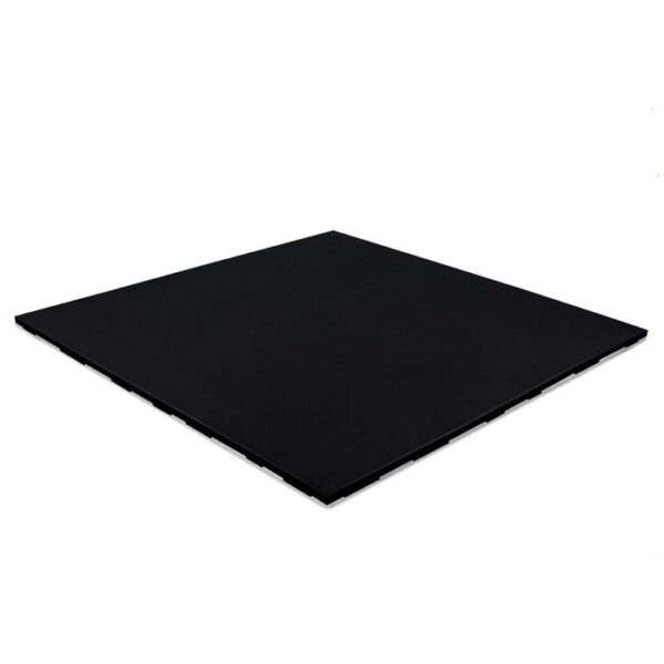 Sol en caoutchouc Connect Tiles Pure Black 100x100x2cm Stockz 56356