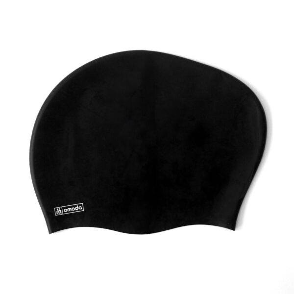 Bonnet de bain en silicone "Cheveux longs" Adulte Omada