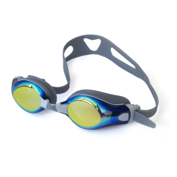 Lunettes de natation Adulte effet miroir doré Omada
