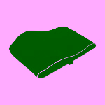 Coussin lombaire pour siège de bureau - vue 1