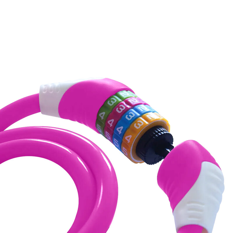 Câble antivol cadenas à code pour enfants Omada - vue 4