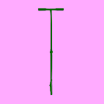 Barre de maintien pour mini trampoline fitness Ø 100cm - vue 1