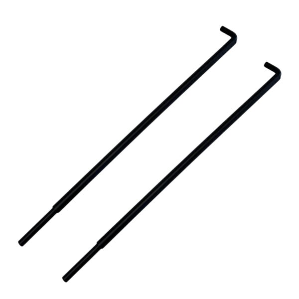 Barres de sécurité en acier pour rig et rack GladiatorFit (lot de 2)