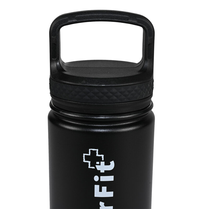 Bouteille gourde fitness isotherme 500ml en inox - vue 3