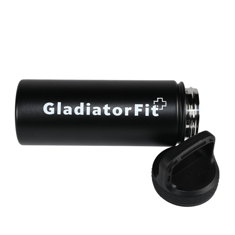 Bouteille gourde fitness isotherme 500ml en inox - vue 4