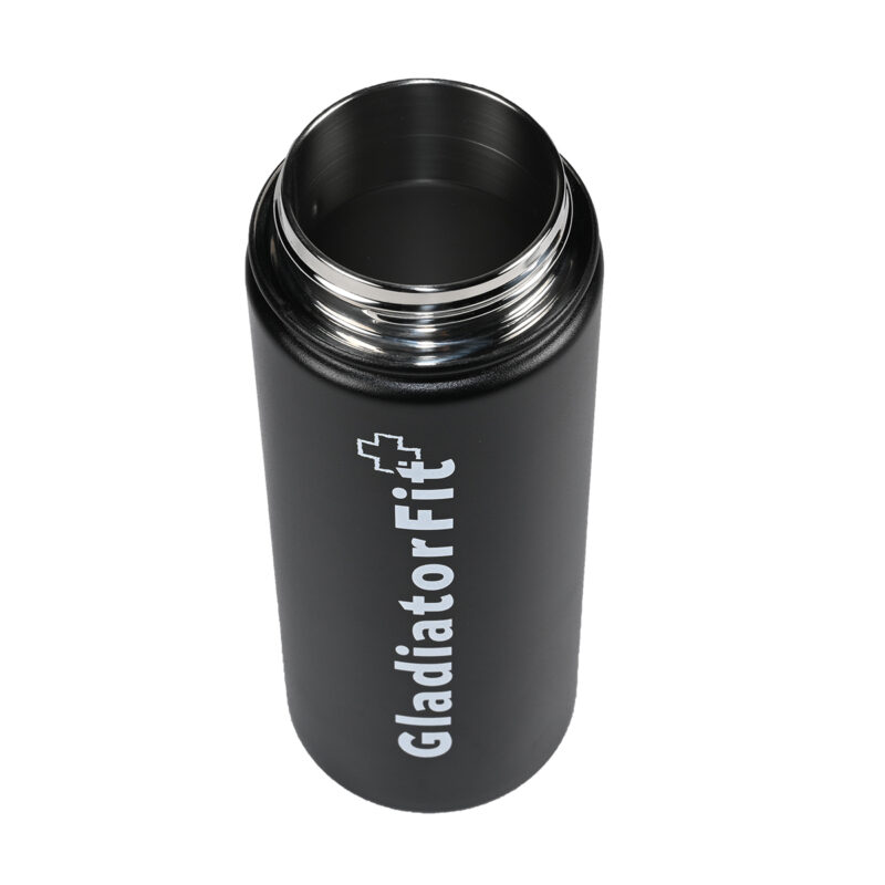 Bouteille gourde fitness isotherme 500ml en inox - vue 2