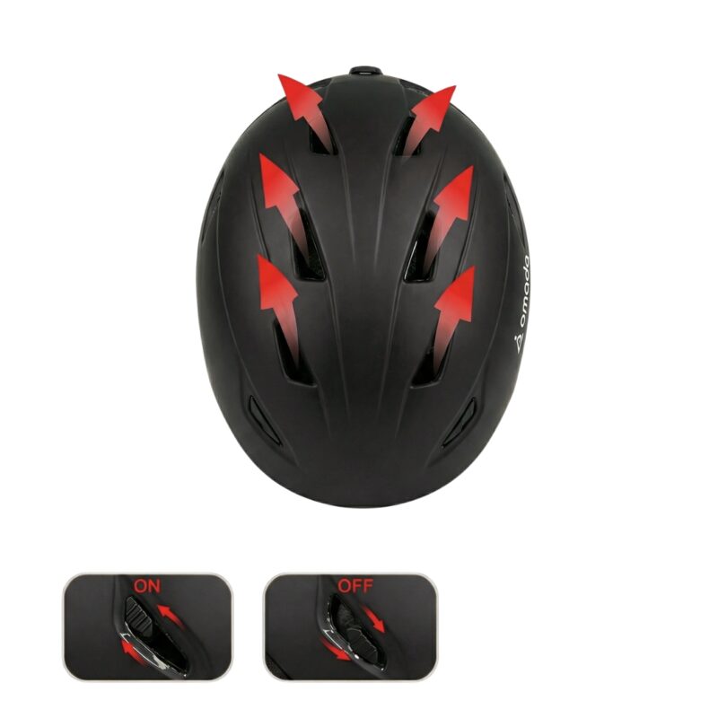 Casque pour ski - snowboard adulte et enfant Omada - vue 3