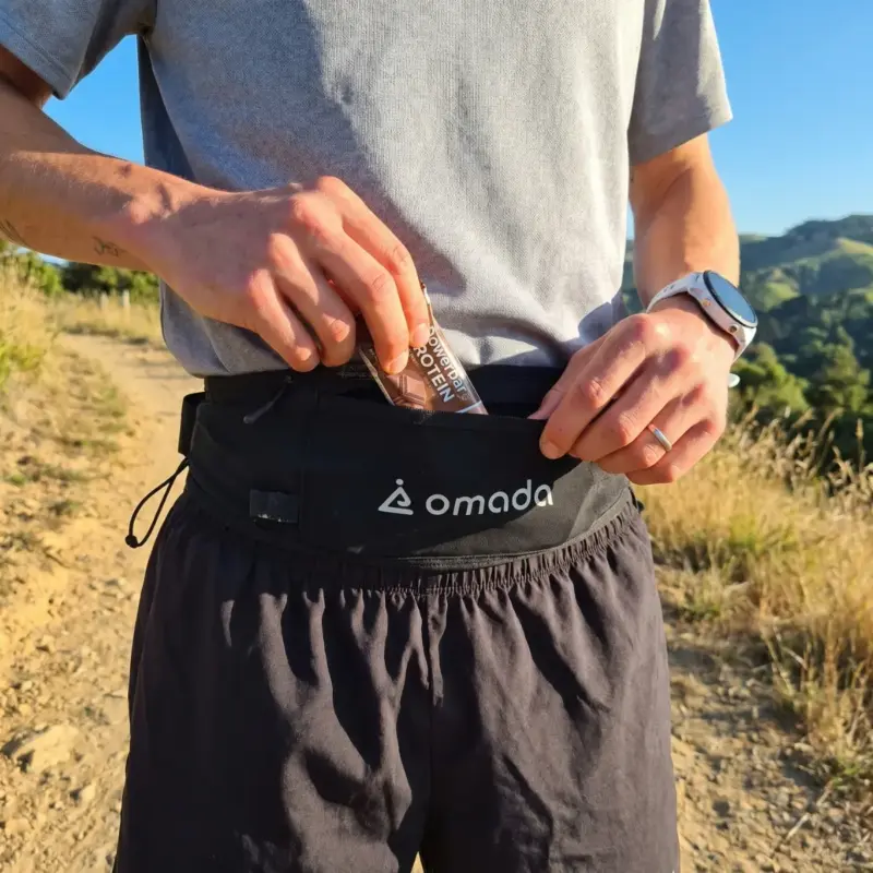 Ceinture hydratation trail running porte bâton Omada - vue 3