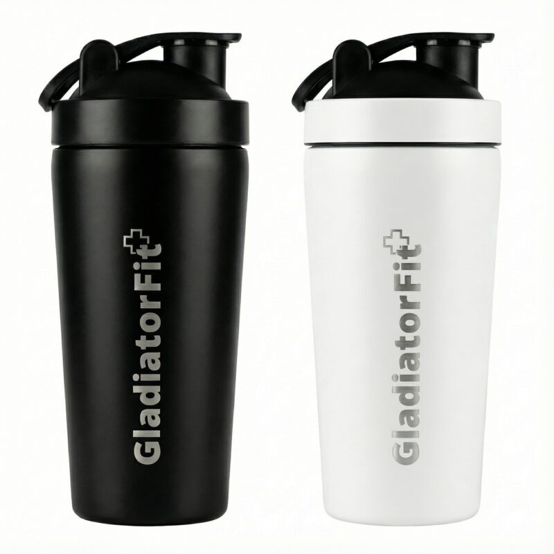 Shaker inox 600ml GladiatorFit - vue 1