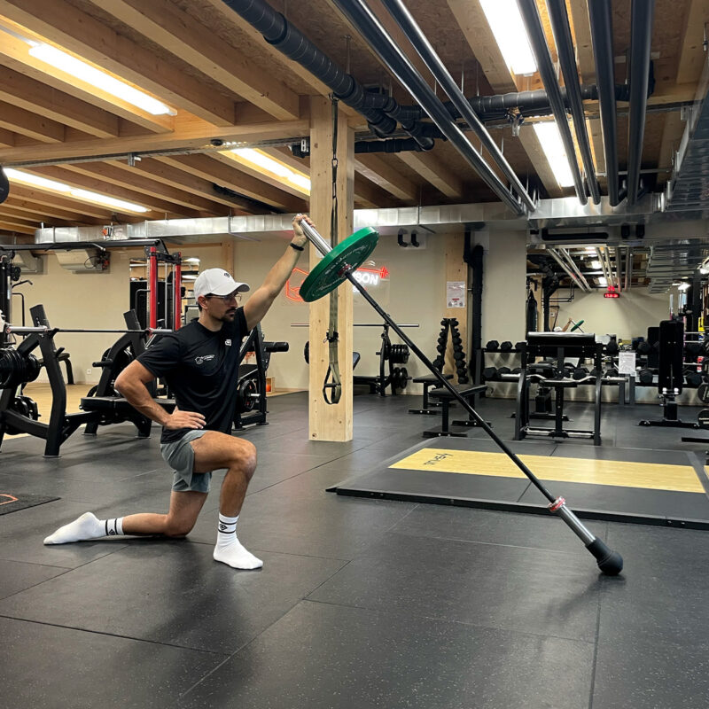 Embout "Landmine" en silicone pour barre musculation Ø 50mm GladiatorFit - vue 4