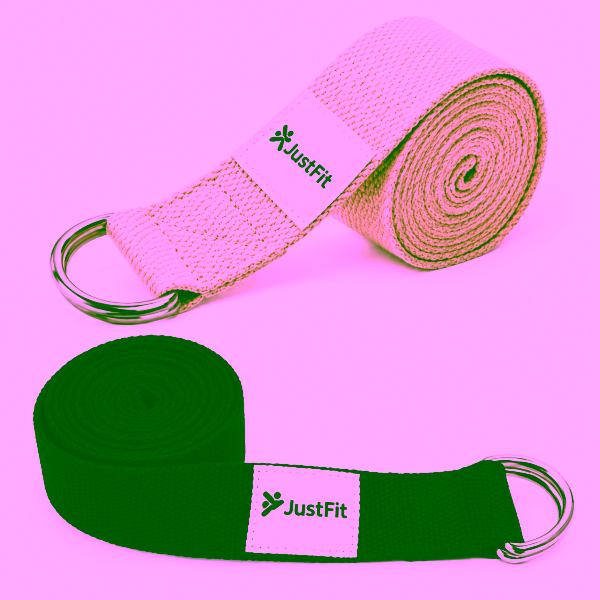 Sangle de Yoga en coton "Yoga Strap" JustFit