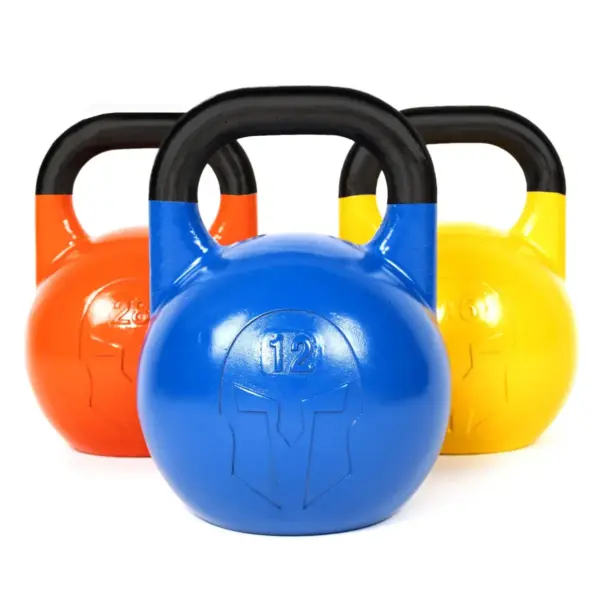 Kettlebell de compétition en fonte avec logo incrusté GladiatorFit