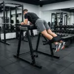 Machine hyperextension "Reverse Hyper Extension" GladiatorFit - vue 2
