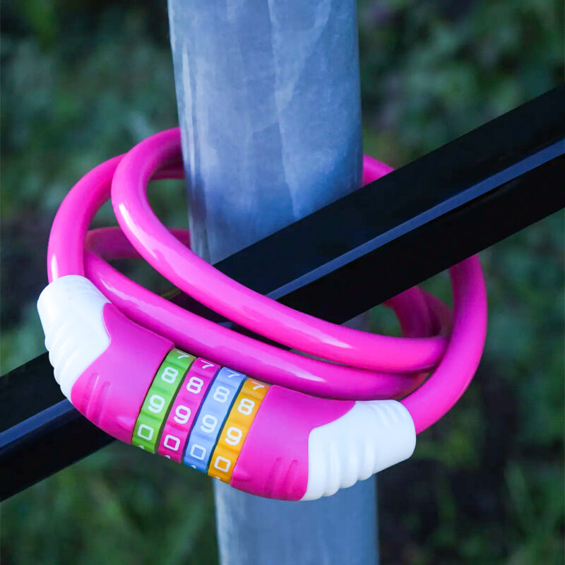 Câble antivol cadenas à code pour enfants Omada - vue 3