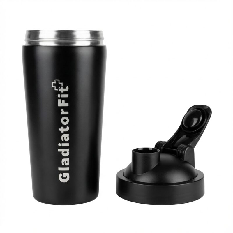 Shaker inox 600ml GladiatorFit - vue 2