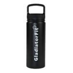Bouteille gourde fitness isotherme 500ml en inox - vue 1