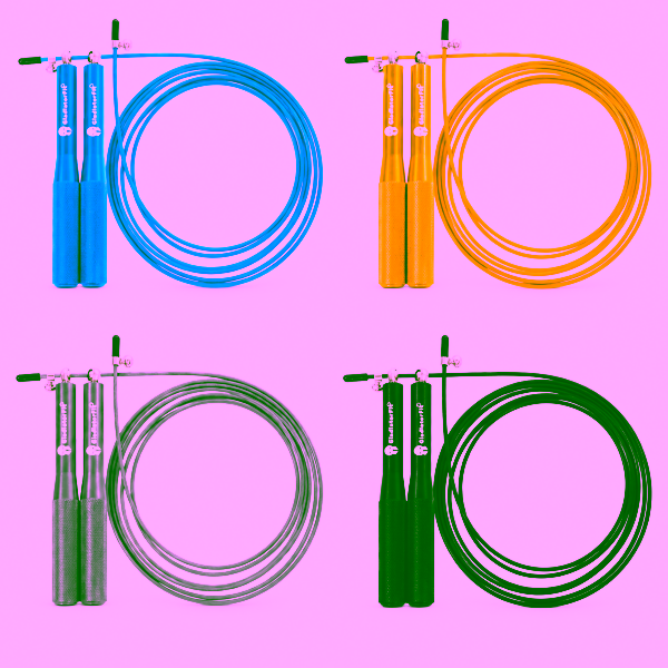 Corde à sauter "Speed Rope" 3m en aluminium + sac GladiatorFit